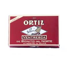 Wholesale Ortiz Ventresca Tuna Tin 110 G- Bulk