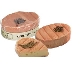 Wholesale French Specialty Cheese Importers Petit Gres Vosges Fig 125 G- Bulk