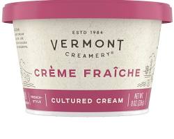 Wholesale Vermont Creamery French-Style Crème Fraîche 8 oz- Bulk
