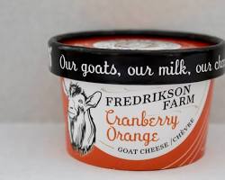 Wholesale Fredrikson Farm Cranberry Orange Chevre Spread (5 OZ)- Bulk