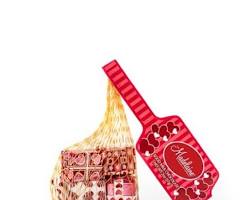 Wholesale Madelaine Chocolate 2 Oz. Valentine Presents Mesh Bag (3 Tubs)- Bulk