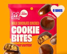 Wholesale Tazzy Milk Chocolate Covered Peanut Butter Cookie Bite 1 OZ- Bulk