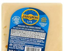 Wholesale Jarlsberg Lite Exact Weight Wedges, Reduced Fat Norwegian Swiss Cheese, 8 Oz- Bulk