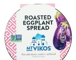 Wholesale Mt. Vikos Meza Roasted Eggplant Spread 7.3 OZ- Bulk