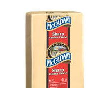 Wholesale Mccadam Cheddar Sharp Print White- Bulk