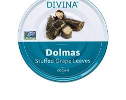 Wholesale Sanniti Divina Dolmas Stuffed Grape Leaves Deli Cups 10.9 OZ- Bulk