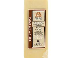Wholesale Beehive Pour Me A Slice Aged Cheddar Cheese Infused with Basil Hayden Bourbon 10 Count 4 OZ- Bulk