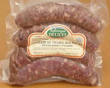 Wholesale Fd Duck Sausage W/ Fig 1Lb- Bulk