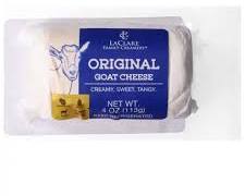 Wholesale LaClare Creamery Original Goat Cheese Log 4 OZ- Bulk