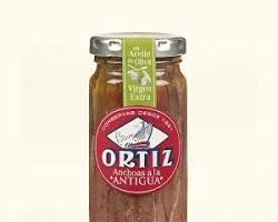 Wholesale Ortiz Anchovy Fillet Old Style Jars- Bulk