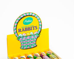 Wholesale ¾ Oz. Standing Rabbit (2 Displayers)- Bulk