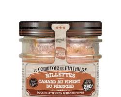 Wholesale Fabrique Delices Duck Rillettes Du Perigord Sous Vide Premium, Shredded Duck Meat Spread, 2.2 LB- Bulk