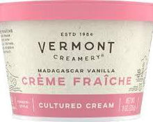 Wholesale Vermont Vanilla Crème Fraiche - 8 OZ Tub- Bulk