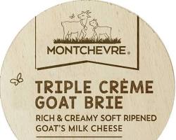 Wholesale Montchevre Triple Cream Goat Brie- Bulk