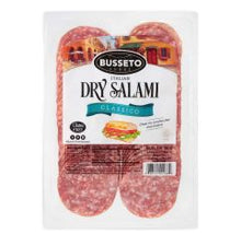 Wholesale Busseto Italian Dry Plain Salami Sliced 8 Oz- Bulk