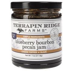 Wholesale Terrapin Ridge Blueberry Bourbon Pecan Jam 11 Oz- Bulk