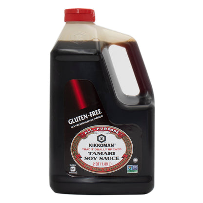 Wholesale Kikkoman Soy Sauce Tamari Gluten Free 64oz- Bulk