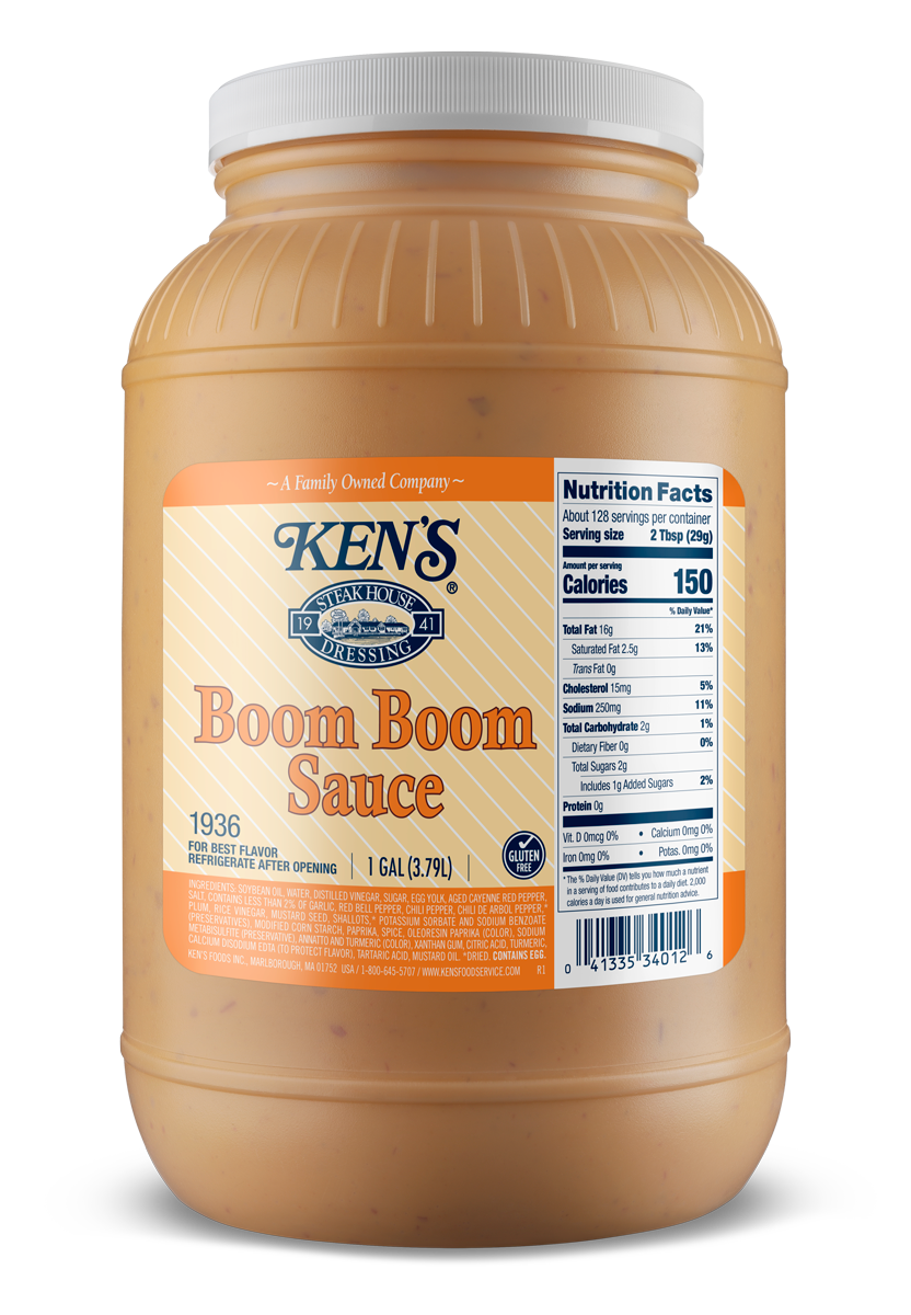 Wholesale Ken's Boom Boom Sauce- Bulk