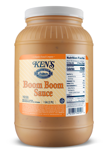 Wholesale Ken's Boom Boom Sauce- Bulk