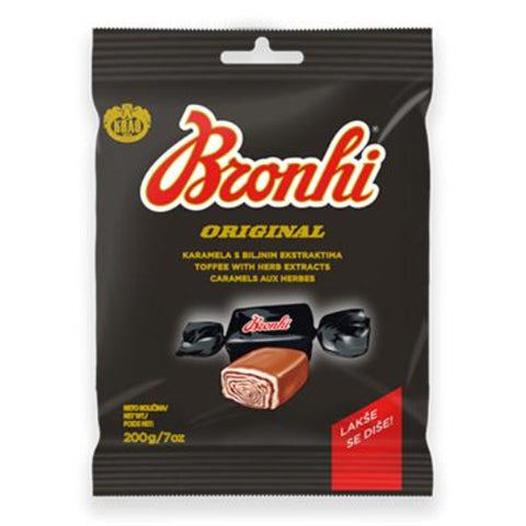 Wholesale Kras Bronhi Toffee 200g- Bulk