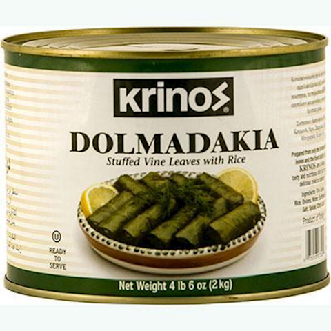 Wholesale Krinos Bulk Stuffed Grape Leaves- Bulk