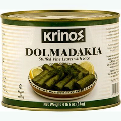 Wholesale Krinos Bulk Stuffed Grape Leaves- Bulk