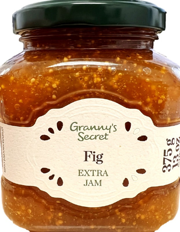 Wholesale Grannys Secret Fig Extra Jam 375g- Bulk