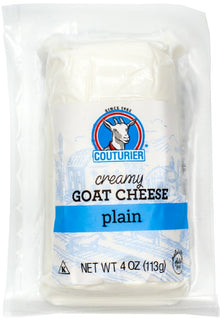 Wholesale Couturier Goat Logs Mini White Cheese 4 oz- Bulk