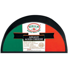 Wholesale Stella Asiago Black Aged 12 LB Cheese- Bulk