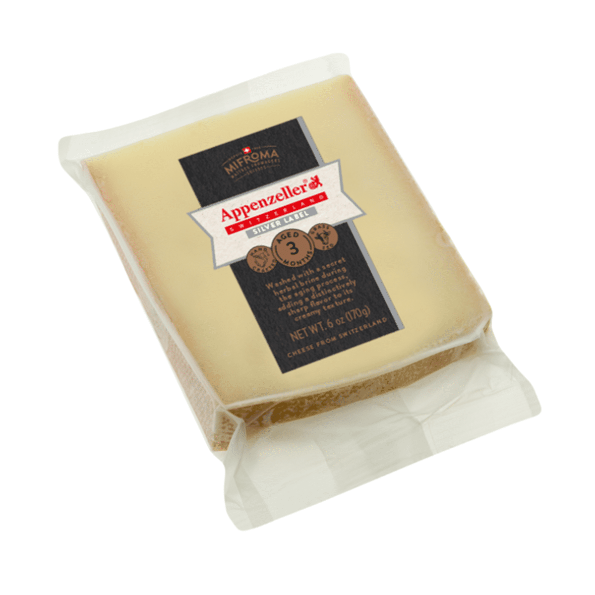 Wholesale Mifroma Authentic Swiss Appenzeller Cheese Wedges 6 Oz- Bulk