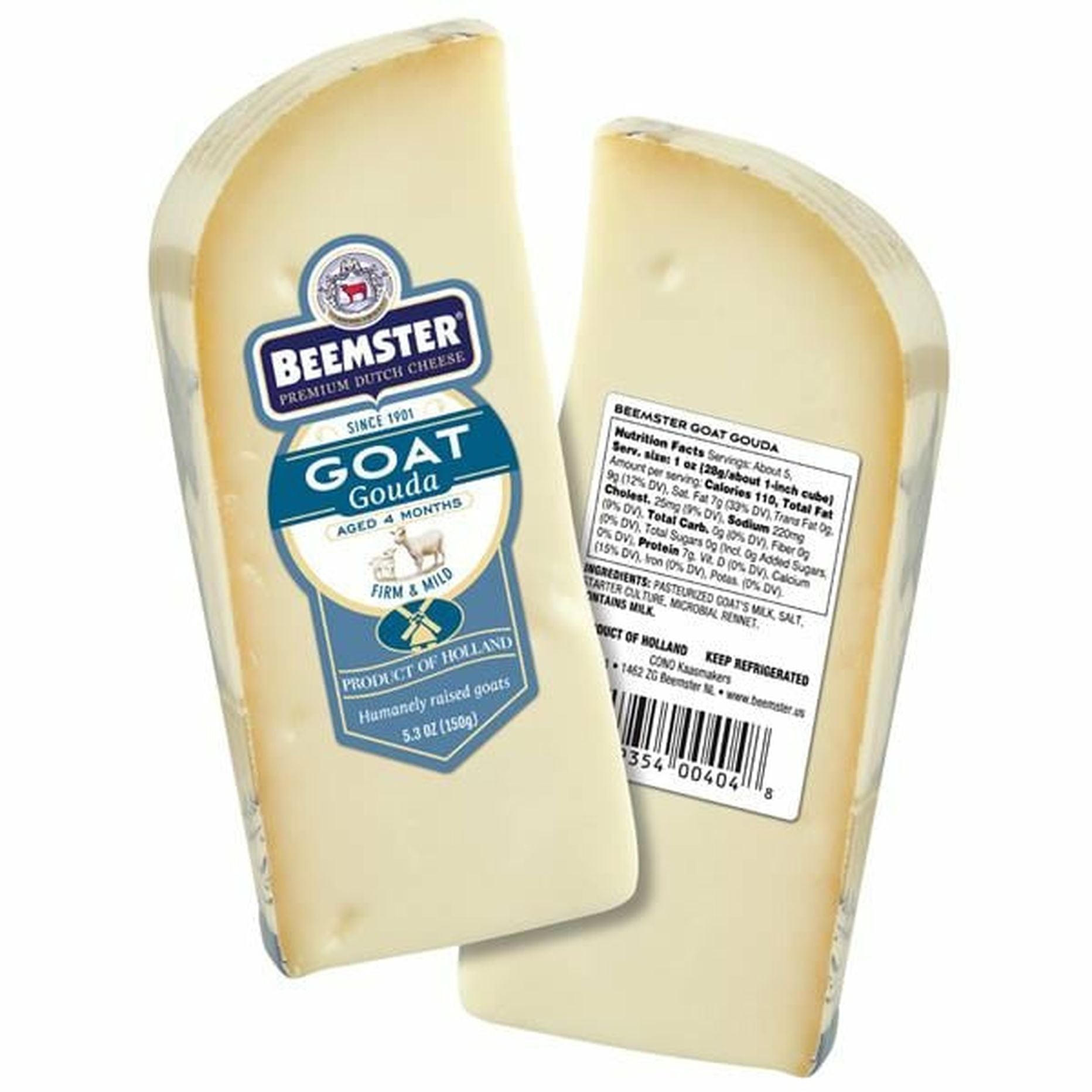 Wholesale Beemster Aged Gouda Cheese Precut 5.3 oz.- Bulk