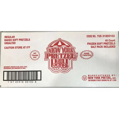 Wholesale Ny Pretzel Case 3.5Oz Soft Pretzel Twist- Bulk
