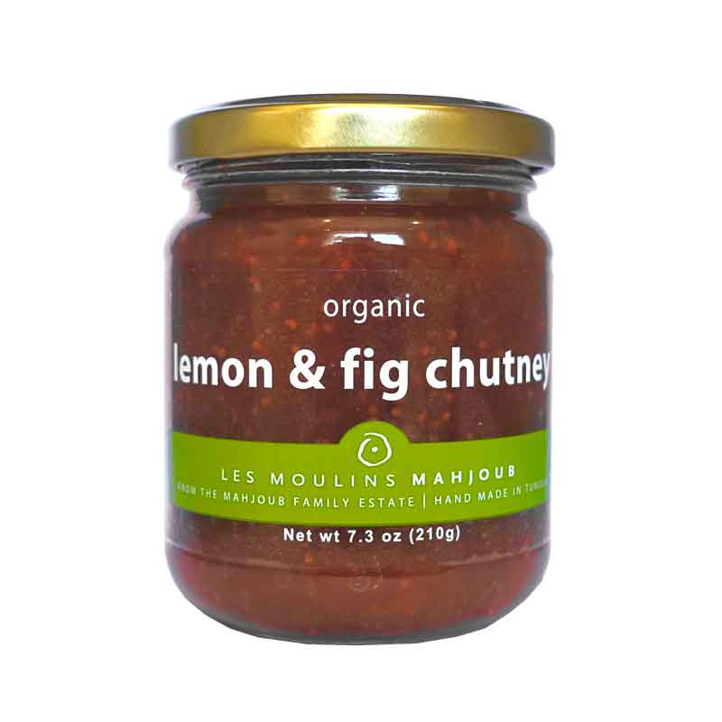 Wholesale Mahjoub Candied Lemon&Fig Chutney- Bulk