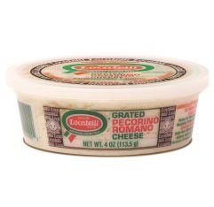 Wholesale Locatelli Pecorino Romano Grated 4 Oz- Bulk