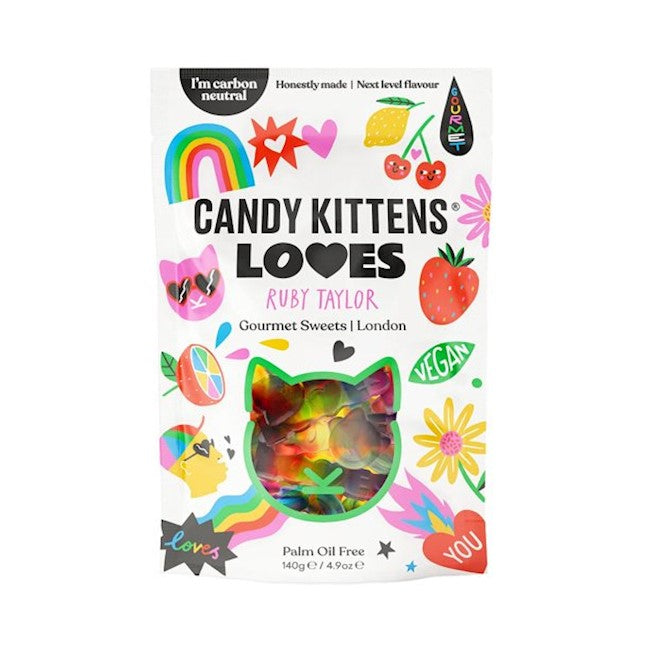 Wholesale Candy Kittens Loves Pouches In Display 4.9 Oz.- Bulk