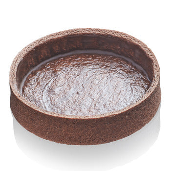 Wholesale La Rose Noire Chocolate Tart Shell, Large Round 3.19"- Bulk