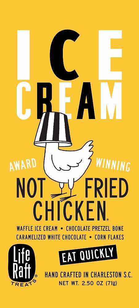 Wholesale Life Raft Treats Not Fried Chicken Ice Cream 2.5 Oz- Bulk