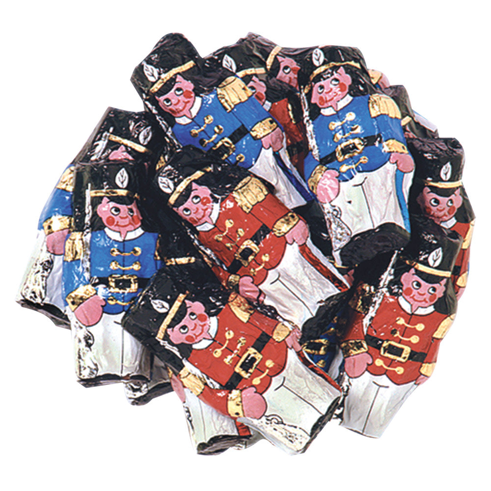 Wholesale Madelaine Mini Milk Chocolate Foiled Soldiers- Bulk