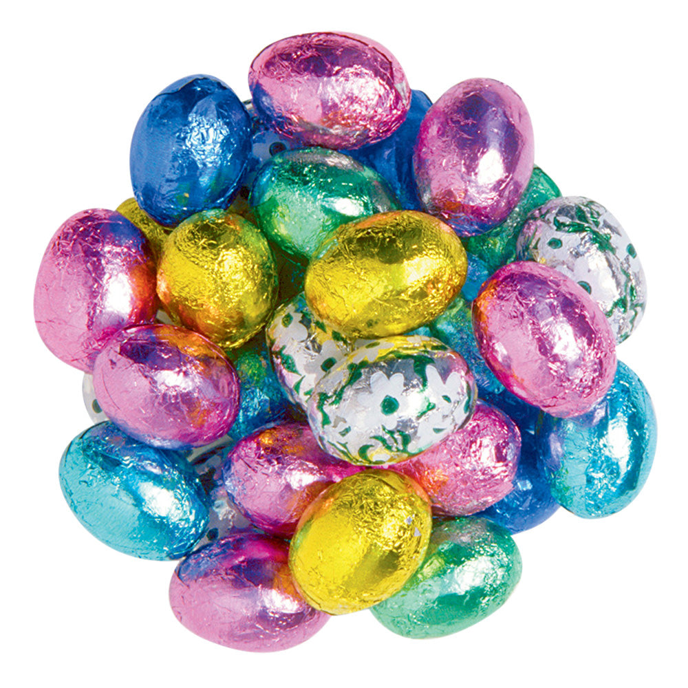 Wholesale Madelaine Snowcap Foiled Easter Eggs- Bulk