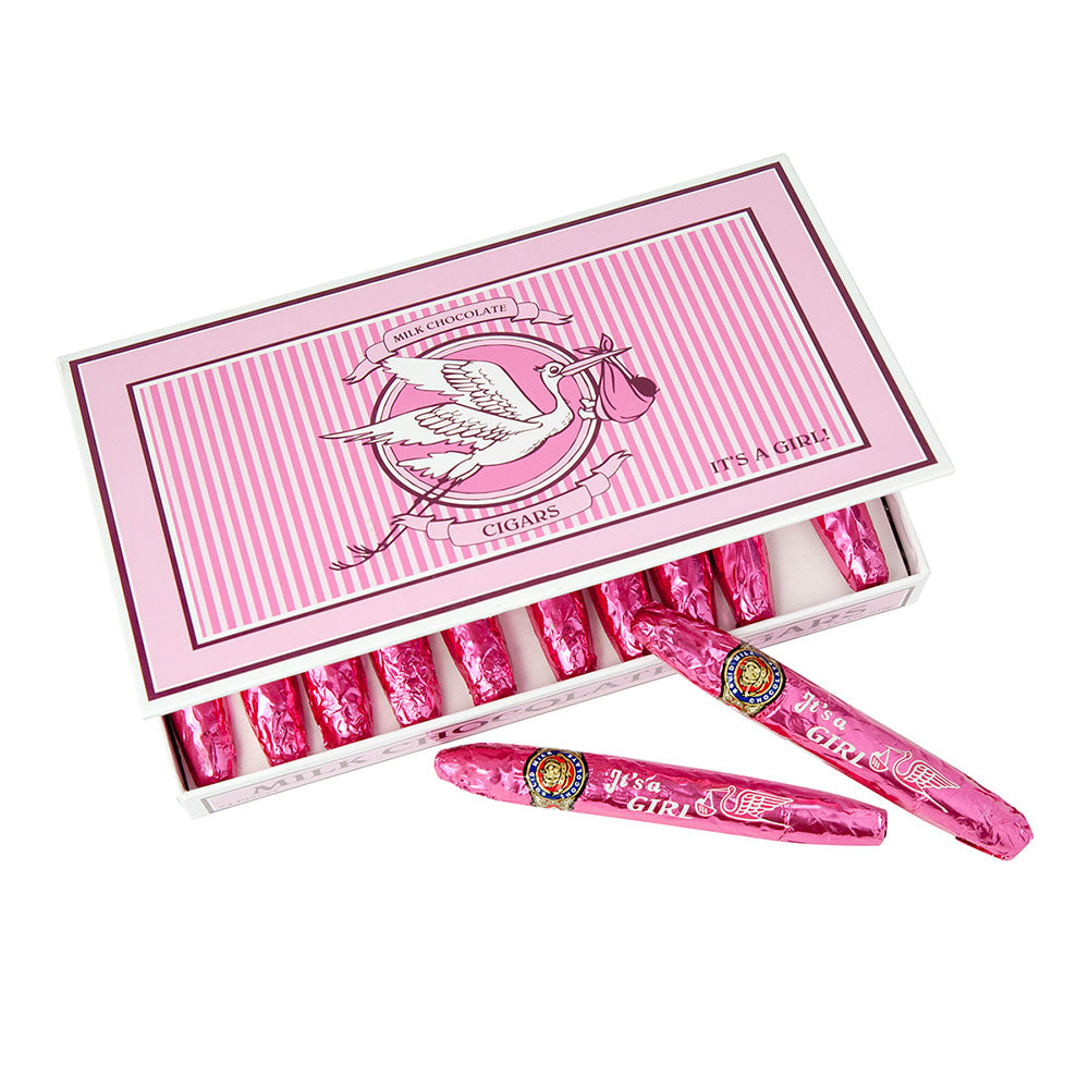 Wholesale Madelaine Milk Chocolate It'S A Girl Cigars- Bulk