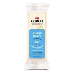 Wholesale Cabot Sharp Cheddar Bar Light50 8 Oz- Bulk