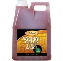 Wholesale Roland Sambal Oelek Chili Sauce 4.62 Lb- Bulk