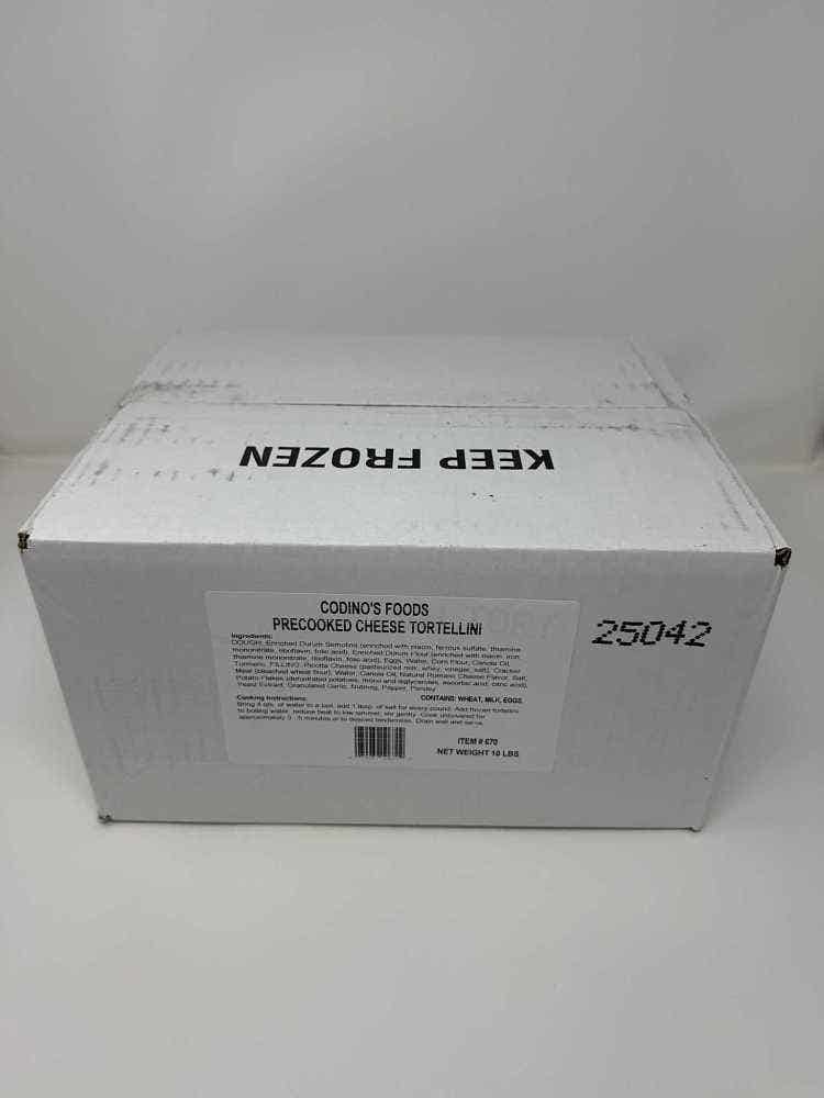 Wholesale Codino's Foods Cheese Tortellini 5 Lb- Bulk