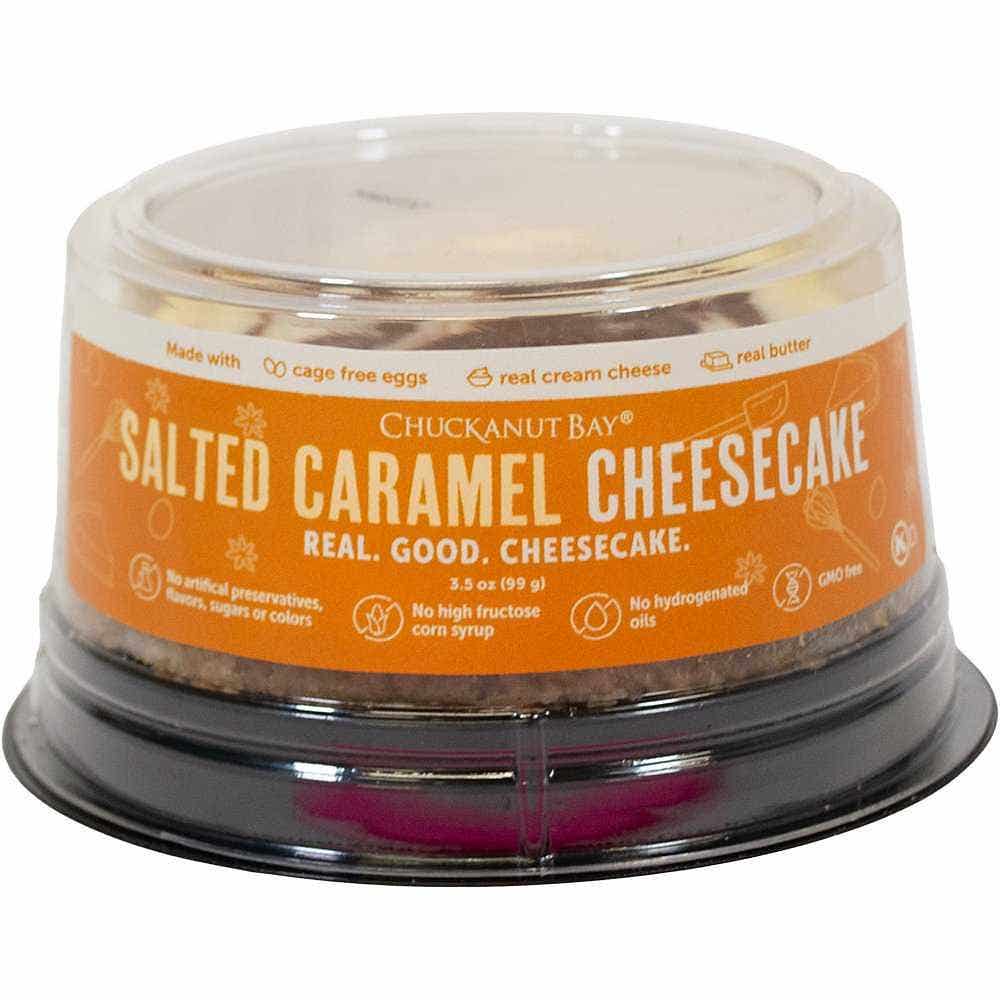 Wholesale Chuckanut Bay Salted Caramel Cheesecake 3.5 Oz- Bulk