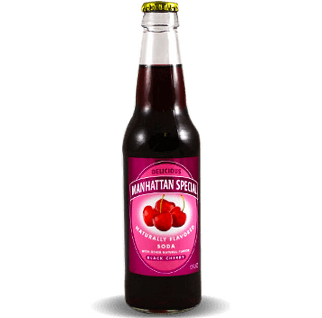 Wholesale Manhattan Spec Case Black Cherry Soda- Bulk