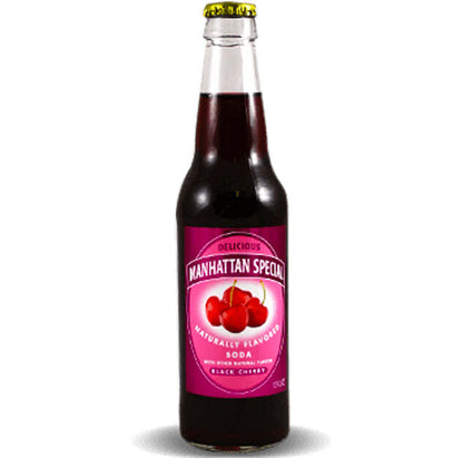 Wholesale Manhattan Spec Case Black Cherry Soda- Bulk