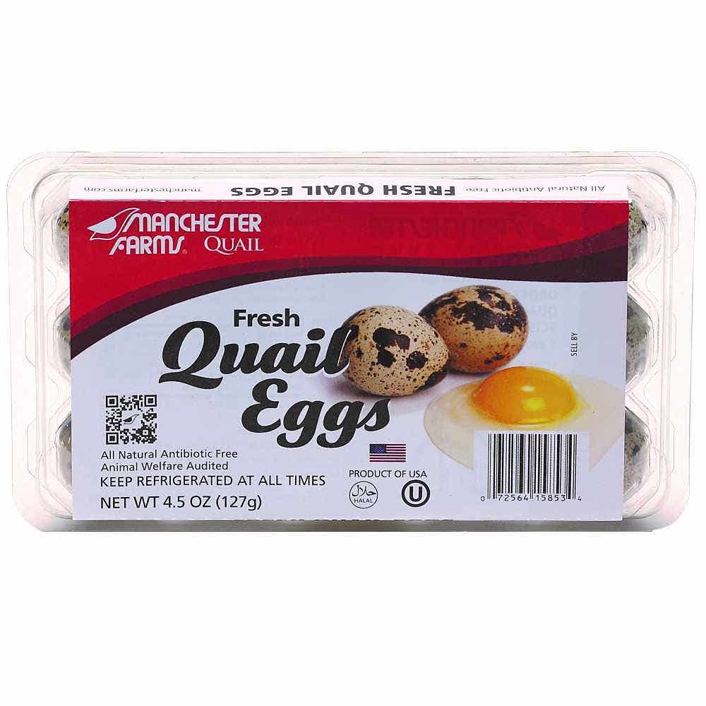 Wholesale Manchester Farms Quail Fresh Quail Eggs 4.5 Oz- Bulk
