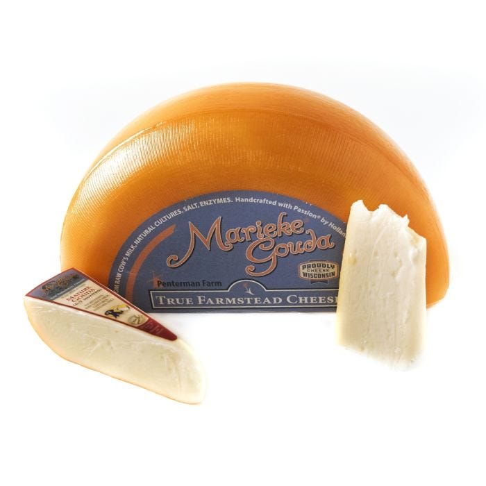 Wholesale Gouda Mature (6-9 mo.) Cheese 16 lb- Bulk