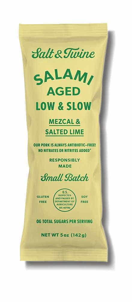 Wholesale Salt & Twine Mezcal And Lime Salami 5 Oz- Bulk
