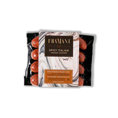 Wholesale Fra'Mani Spicy Italian Sausage 12oz- Bulk